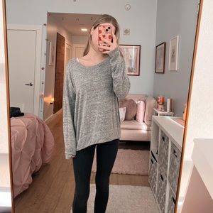 Grey Rag & Bone scoop neck shirt